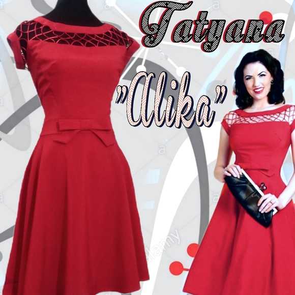 Pin up circle dress